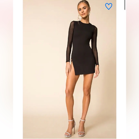 SUPERDOWN NIA BODYCON DRESS IN BLACK - Picture 3 of 4